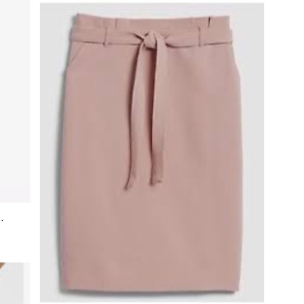 Banana Republic Blush Pink Pencil Skirt